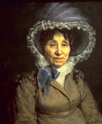 Portrait of an Elderly Lady by Jacques Louis David